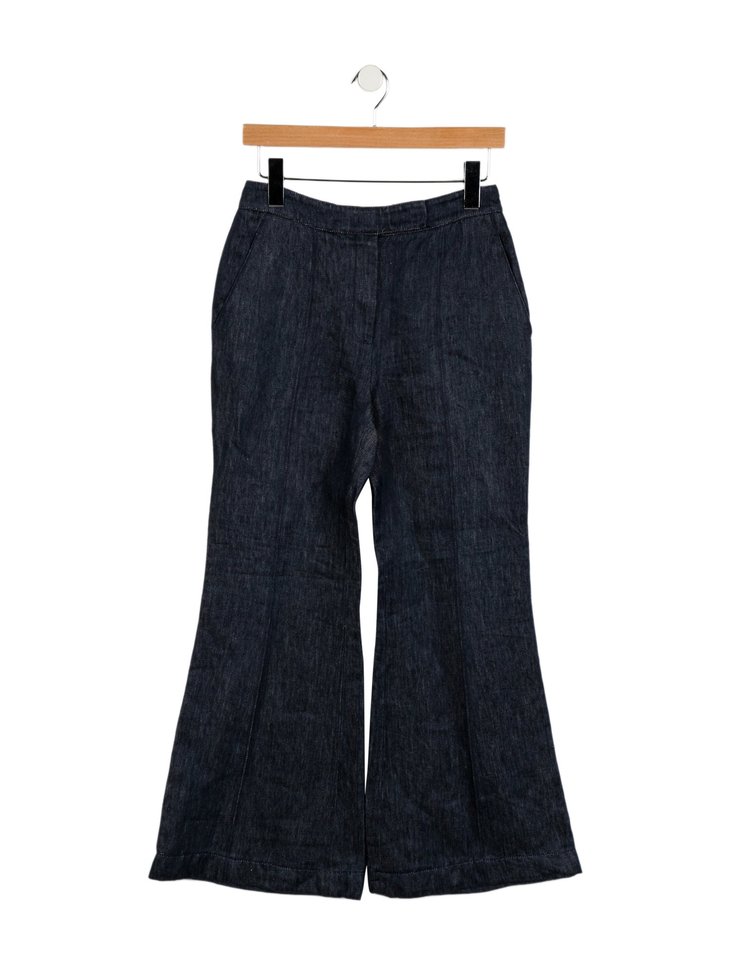 Gabriela Hearst Mid-Rise Wide Leg Jeans