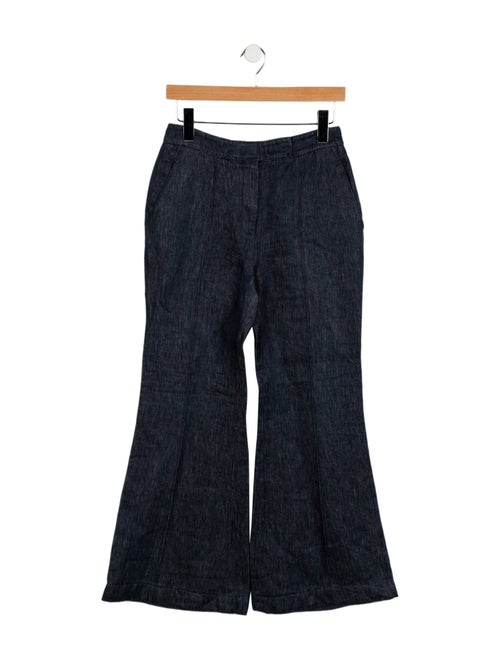 Gabriela Hearst Mid-Rise Wide Leg Jeans