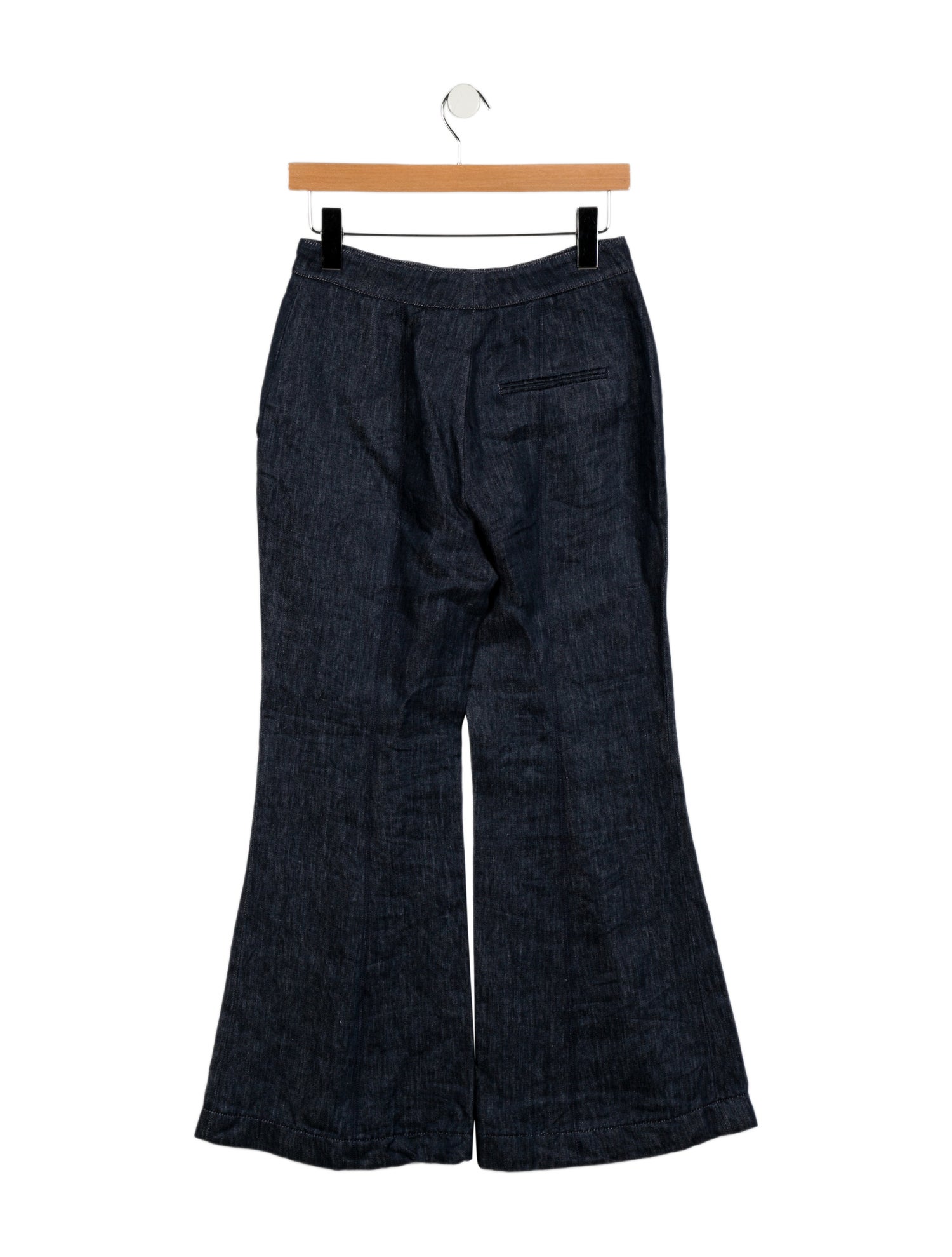 Gabriela Hearst Mid-Rise Wide Leg Jeans