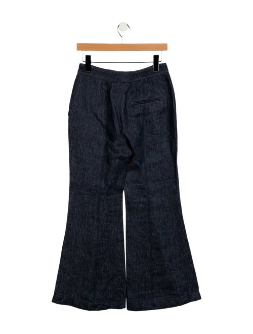 Gabriela Hearst Mid-Rise Wide Leg Jeans