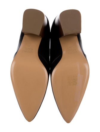 Gabriela Hearst Leather T-Strap Pumps