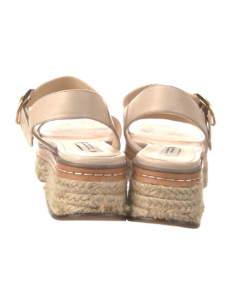 Gabriela Hearst Leather Espadrilles