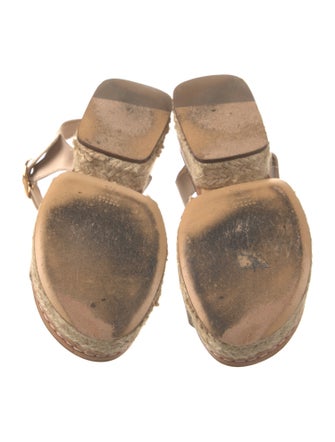 Gabriela Hearst Leather Espadrilles