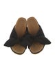 Gabriela Hearst Felt Bow Accents Slides