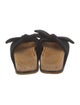 Gabriela Hearst Felt Bow Accents Slides
