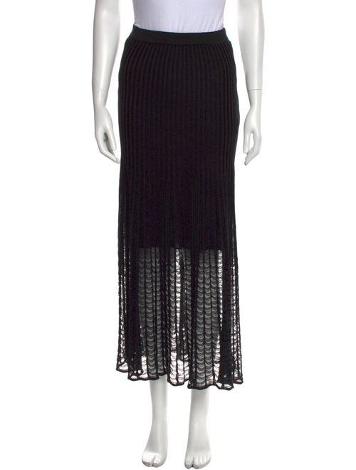 Gabriela Hearst Silk Midi Length Skirt