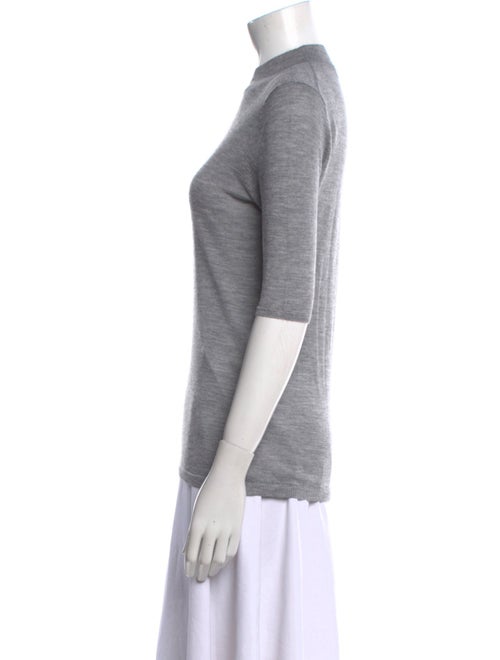 Gabriela Hearst Cashmere Mock Neck T-Shirt