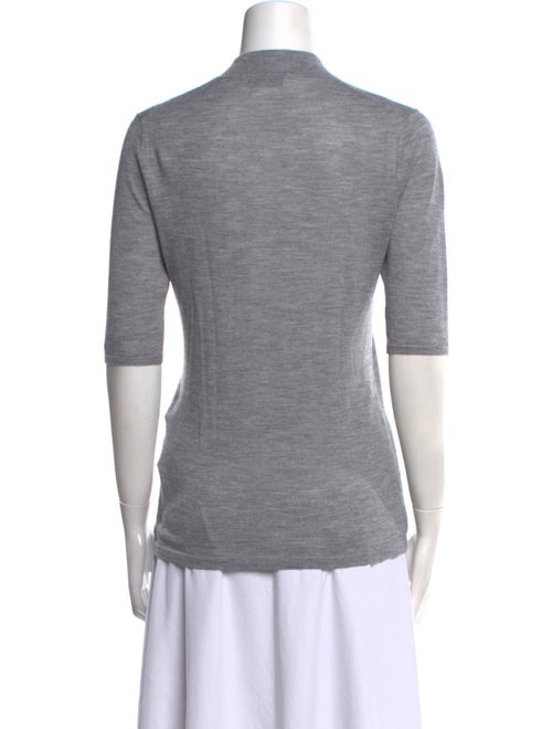 Gabriela Hearst Cashmere Mock Neck T-Shirt