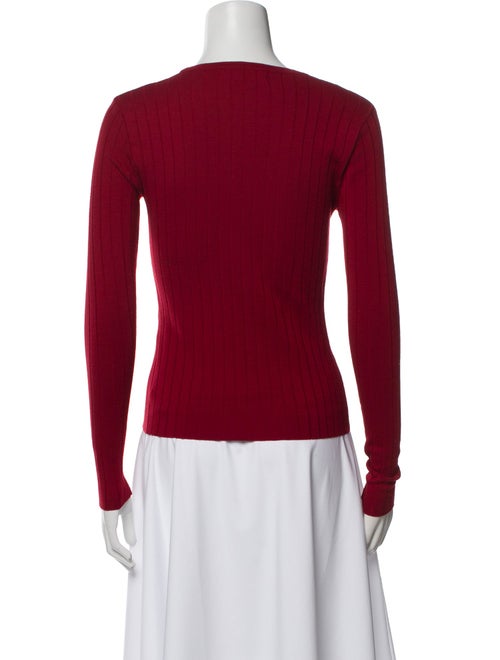 Gabriela Hearst Virgin Wool Crew Neck Sweater