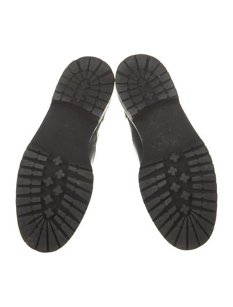 Gabriela Hearst Leather Combat Boots