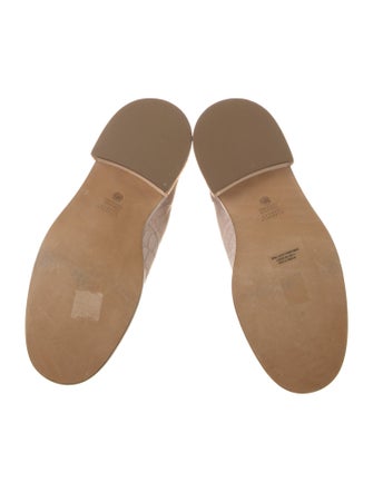 Gabriela Hearst Embossed Leather Lace-Up Boots