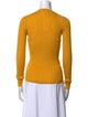 Gabriela Hearst Mock Neck Long Sleeve Top