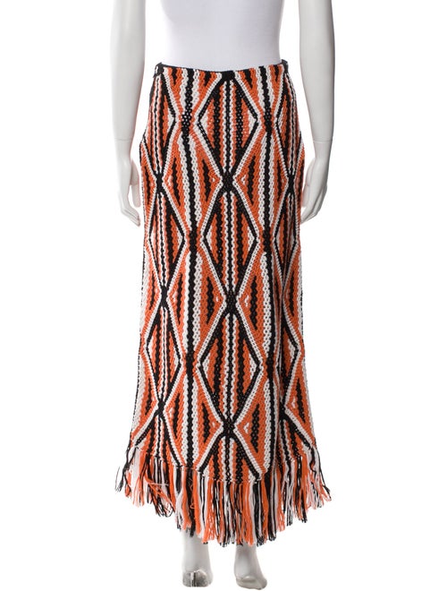 Gabriela Hearst Wool Midi Length Skirt