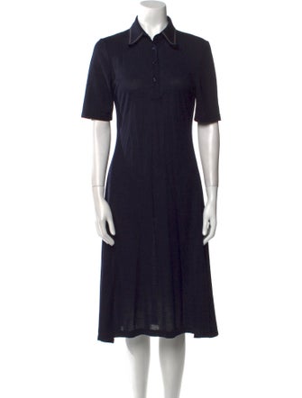 Gabriela Hearst Wool Midi Length Dress