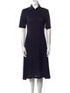 Gabriela Hearst Wool Midi Length Dress