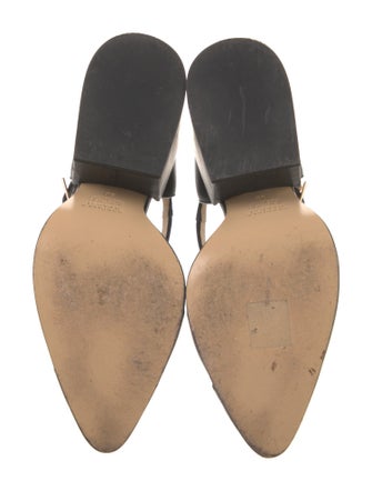 Gabriela Hearst Leather T-Strap Pumps