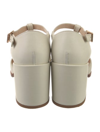 Gabriela Hearst Leather T-Strap Pumps