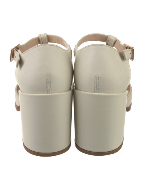 Gabriela Hearst Leather T-Strap Pumps