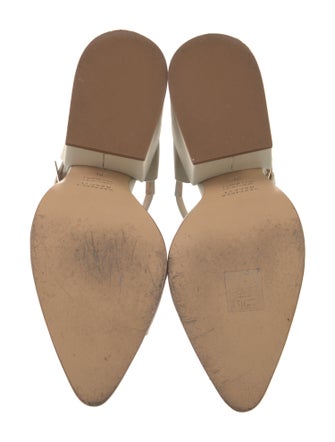 Gabriela Hearst Leather T-Strap Pumps