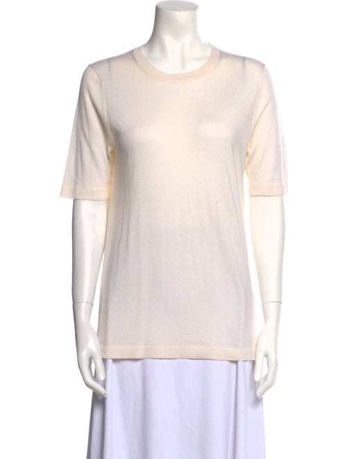 Gabriela Hearst Cashmere Crew Neck T-Shirt