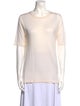 Gabriela Hearst Cashmere Crew Neck T-Shirt