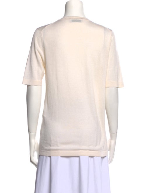 Gabriela Hearst Cashmere Crew Neck T-Shirt