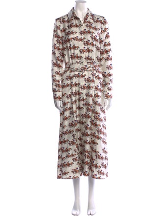 Gabriela Hearst Silk Long Dress