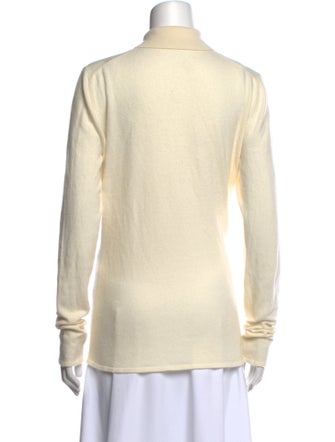 Gabriela Hearst Virgin Wool Long Sleeve Button-Up Top