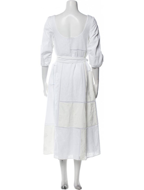 Gabriela Hearst Square Neckline Long Dress