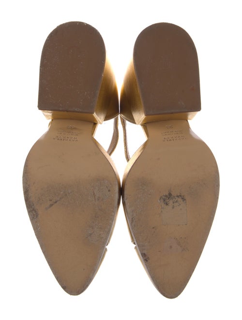 Gabriela Hearst Leather T-Strap Pumps