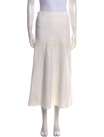 Gabriela Hearst Wool Midi Length Skirt