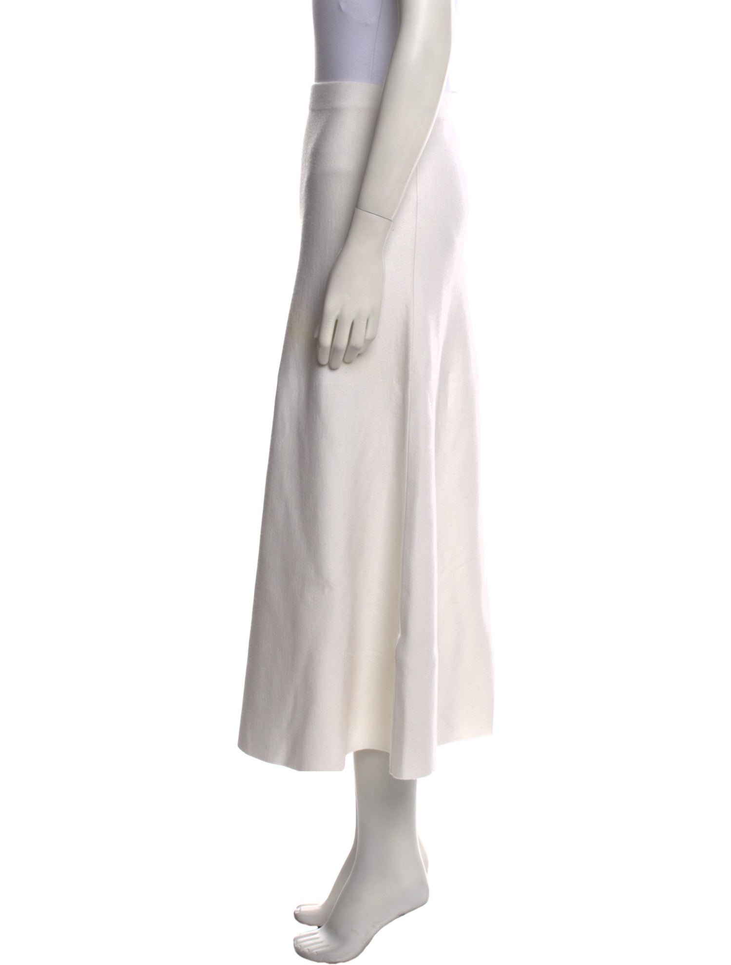 Gabriela Hearst Wool Midi Length Skirt