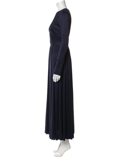 Gabriela Hearst Crew Neck Long Dress