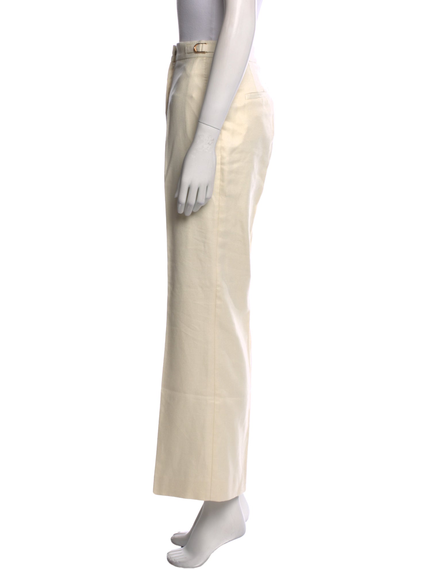 Gabriela Hearst Wool Wide Leg Pants