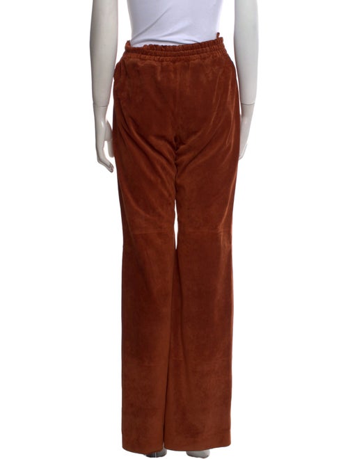 Gabriela Hearst Suede Wide Leg Pants