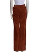 Gabriela Hearst Suede Wide Leg Pants