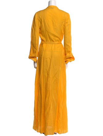 Gabriela Hearst Linen Long Dress