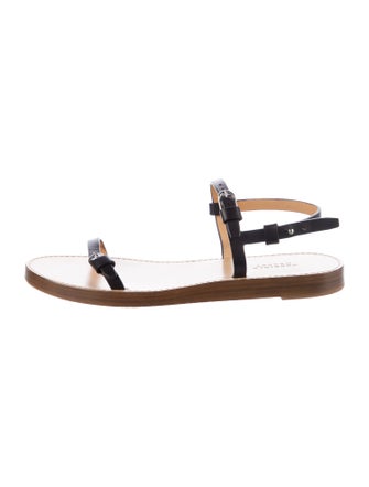 Gabriela Hearst Leather Gladiator Sandals