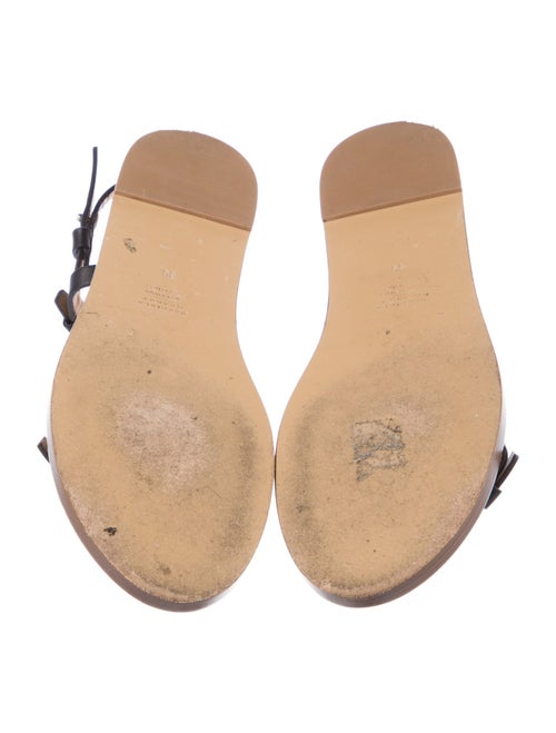 Gabriela Hearst Leather Gladiator Sandals