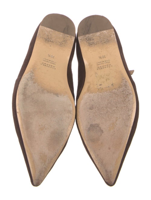 Gabriela Hearst Suede Mary Jane Flats