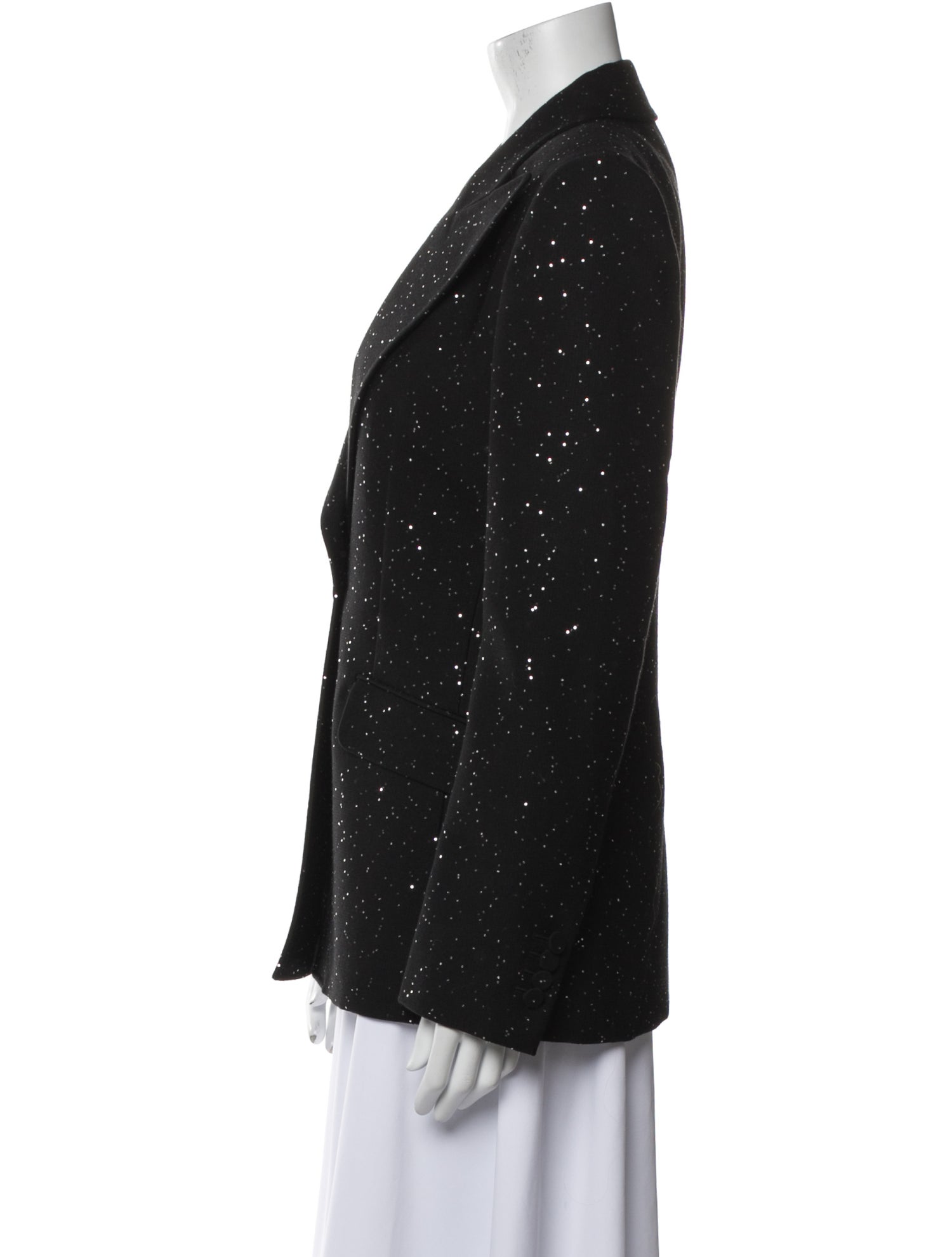 Gabriela Hearst Virgin Wool Printed Blazer