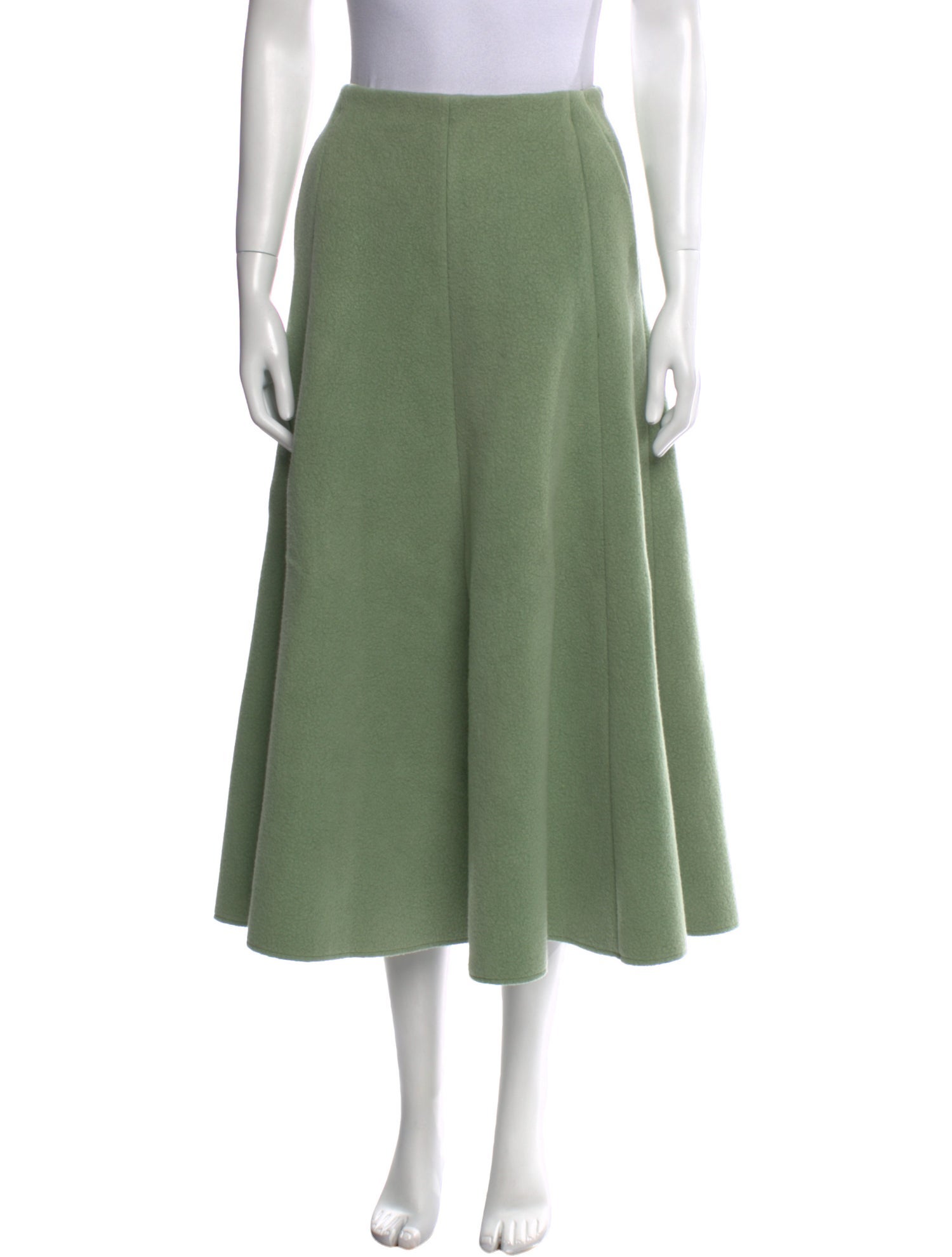 Gabriela Hearst Cashmere Midi Length Skirt