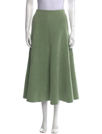 Gabriela Hearst Cashmere Midi Length Skirt