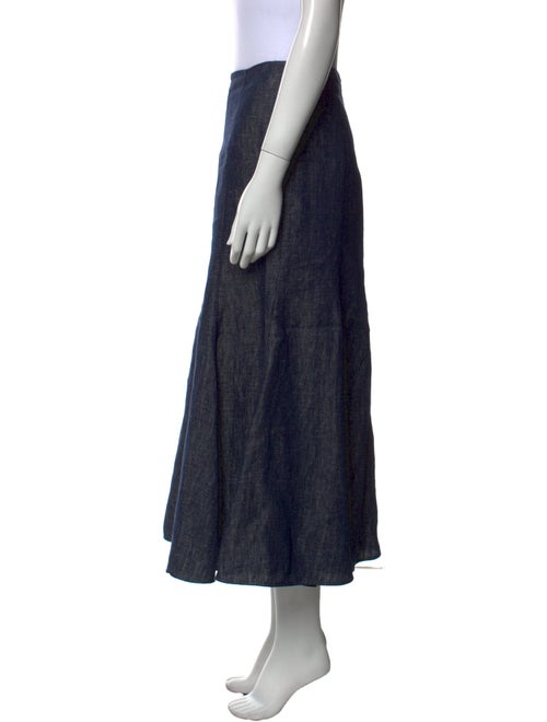 Gabriela Hearst Linen Midi Length Skirt