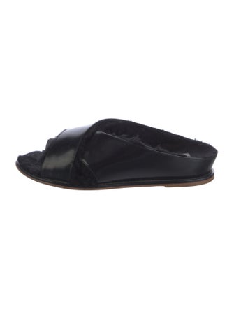 Gabriela Hearst Leather Slides