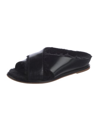 Gabriela Hearst Leather Slides
