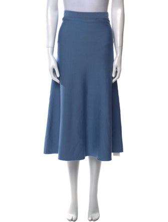 Gabriela Hearst Wool Midi Length Skirt