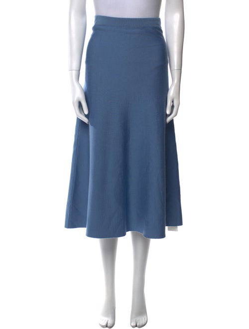 Gabriela Hearst Wool Midi Length Skirt