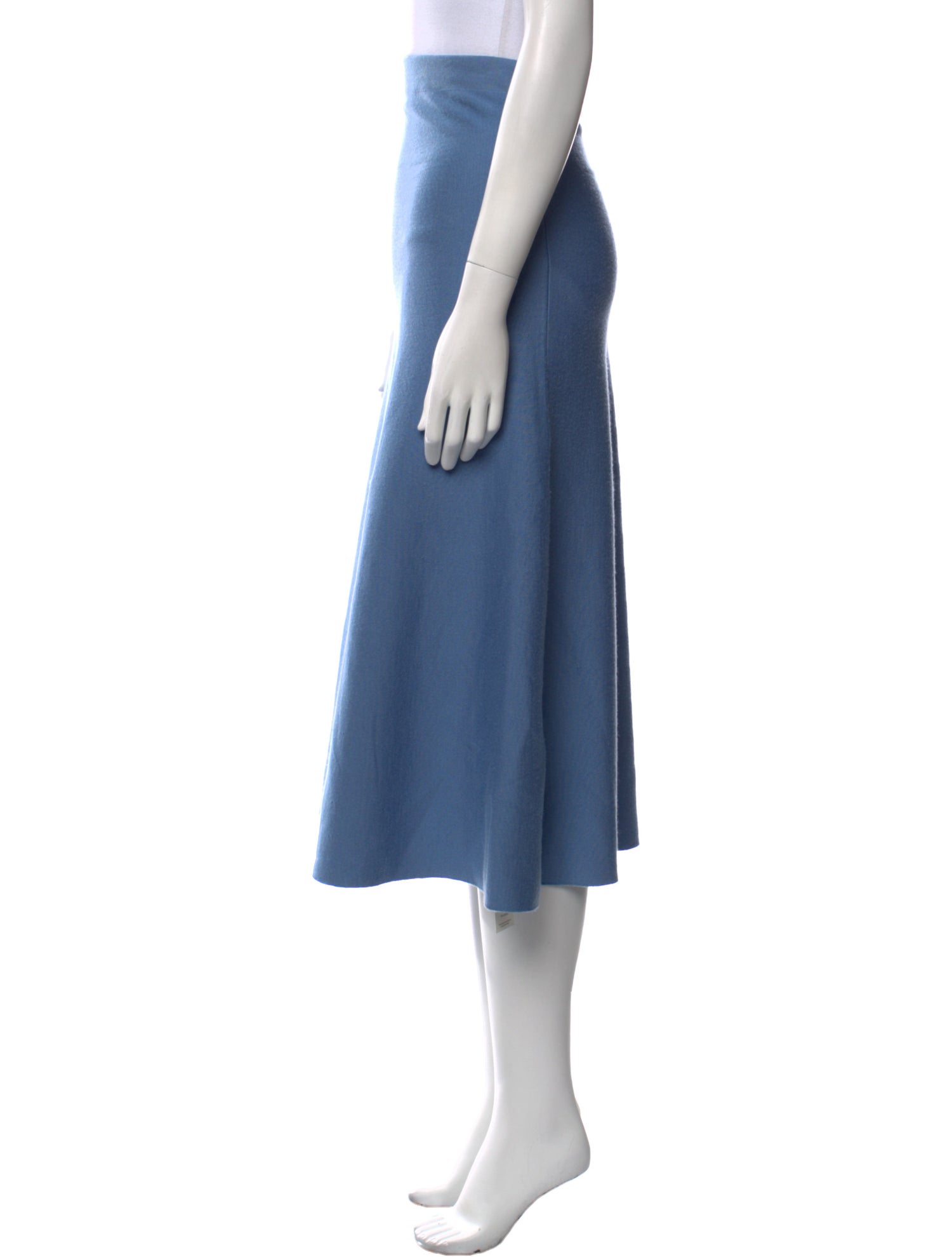 Gabriela Hearst Wool Midi Length Skirt