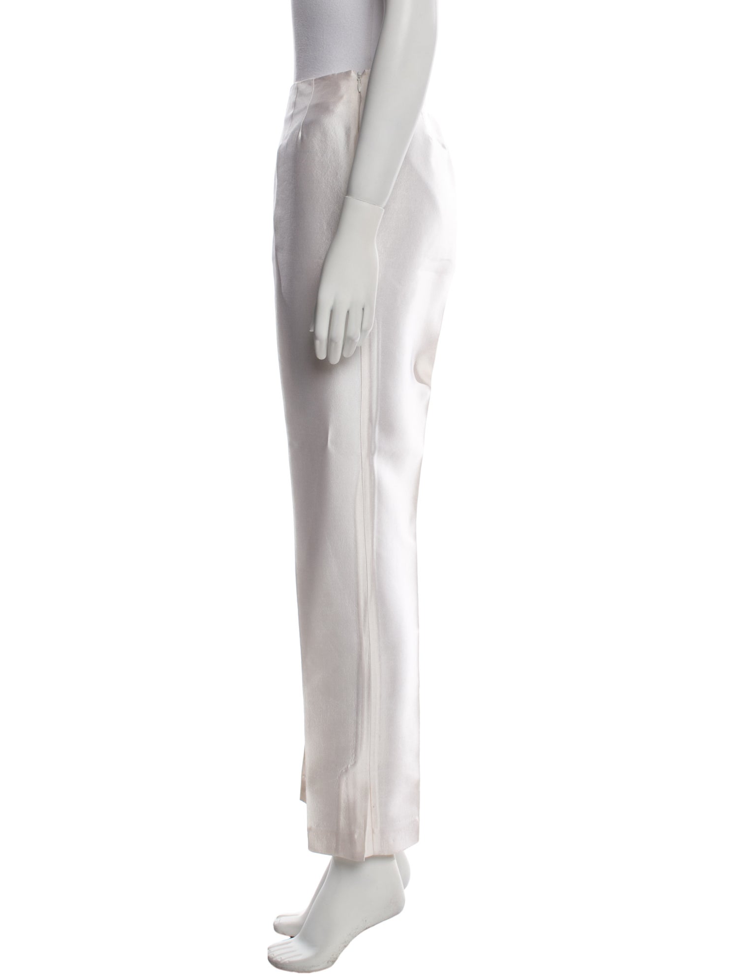 Gabriela Hearst Silk Straight Leg Pants